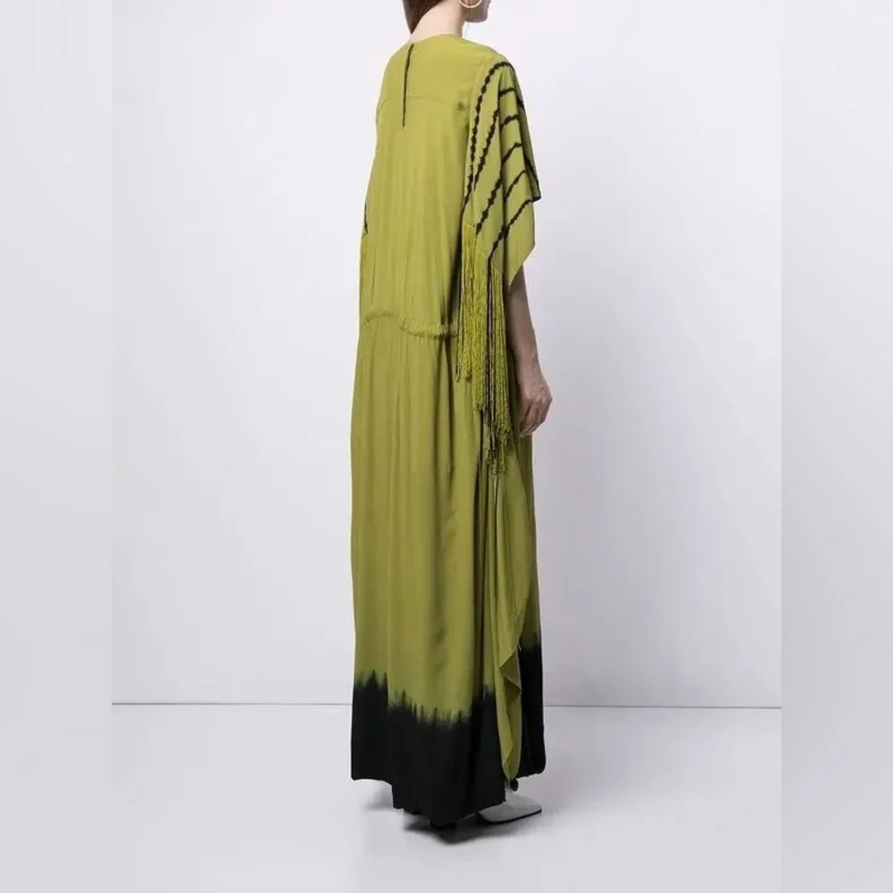 Proenza Schouler Tie Dye Fringe Tunic Dress - Picture 7 of 10